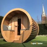 OUTDOOR SAUNA BARREL SAUNA 300 CABANA