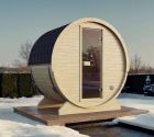 OUTDOOR BARREL SAUNA 137 INFRARED MINI XL