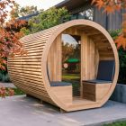 OUTDOOR SAUNA BARREL SAUNA 300 CABANA