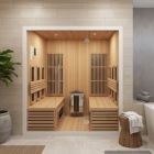 INFRARED SAUNA 6 VALERO DUO PRO BUILT-IN