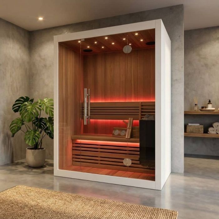 Buy Compact Sauna S-Line 125 Veda € 2299,- | SuperSauna ®